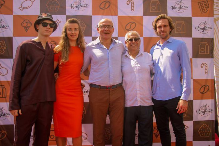 L - R: Boris Zhukov (Shareholder), Anna Lola (Shareholder), Roman Lola (Shareholder), Antoine Zammarieh (Group Managing Director) and Alex Bartczak