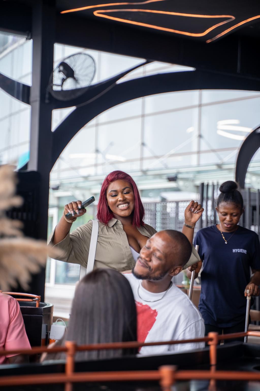 Photos from the pre-event brunch held at W Bar, Falomo