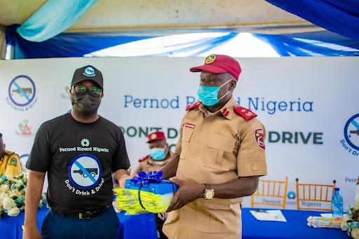 Pernod Ricard Nigeria teams up with FRSC for “Safe Roads” campaign