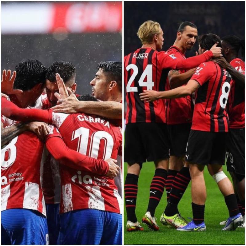 Atletico Madrid Vs Ac Milan