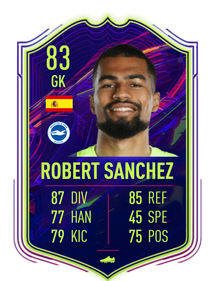 Robert Sanchéz FIFA TOTW Card