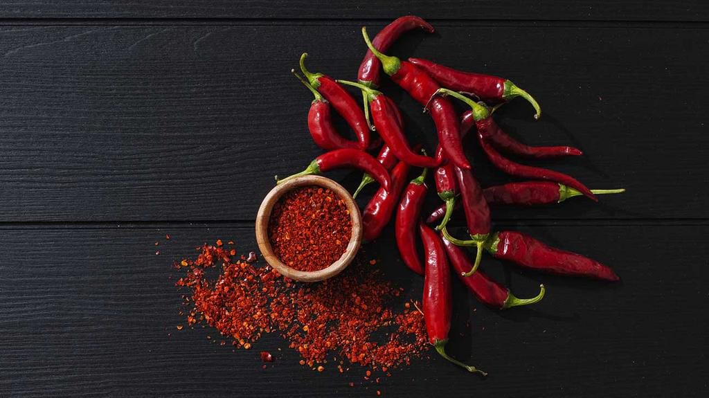 Cayenne Pepper is hot and spicy