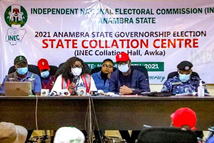 INEC begins collation of Anambra election results (Channels TV)