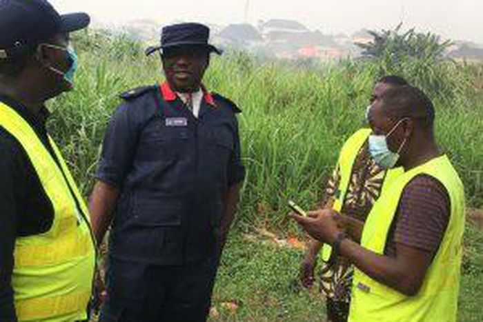 Tragedy averted in Lagos as pipeline explodes under collapsing of power line