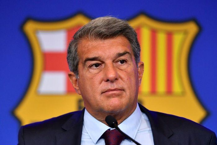 Barcelona president Joan Laporta said the club's debts were "abominable"