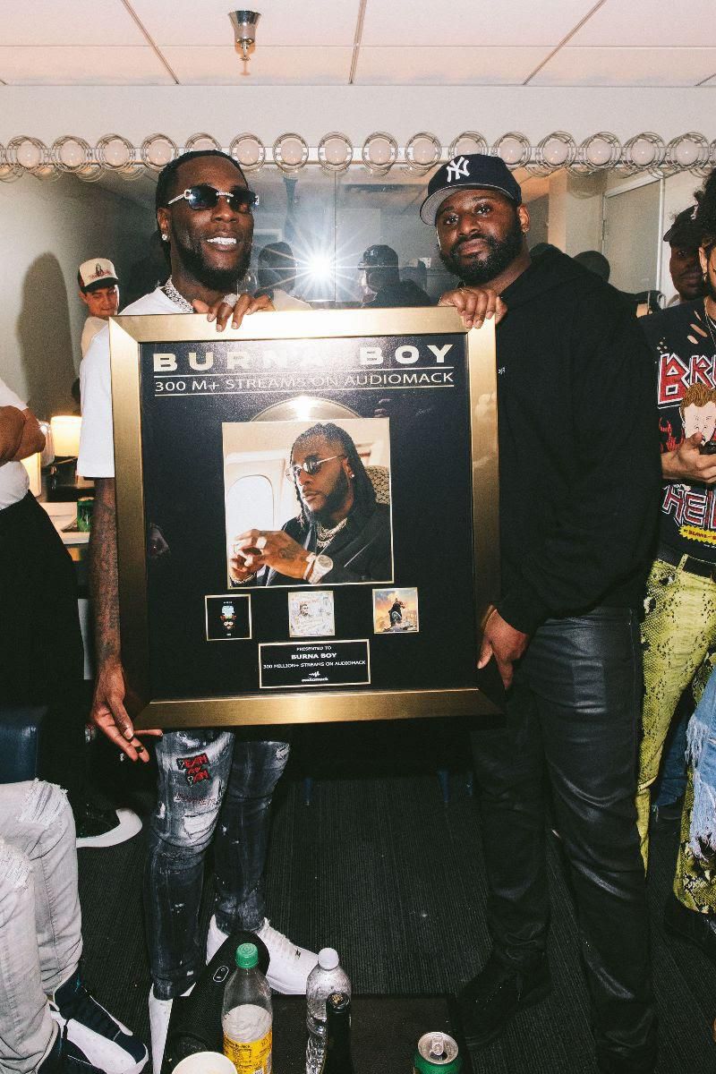 Burna Boy at Hollywood Bowl. (Spaceship)