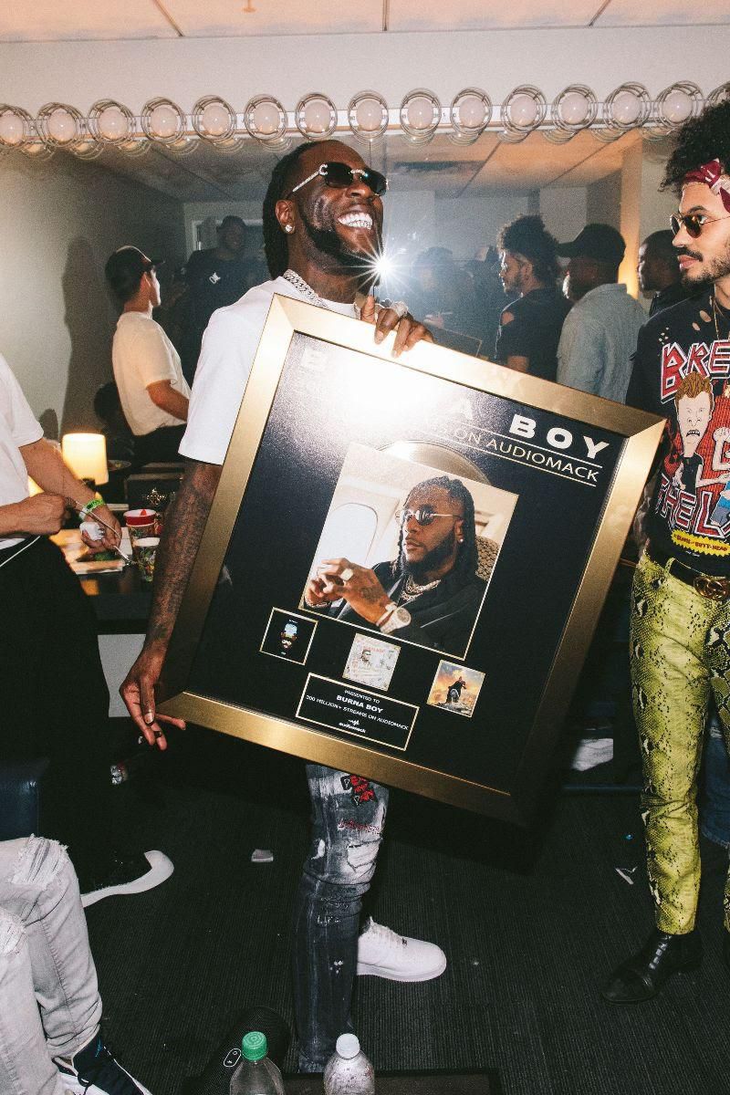 Burna Boy at Hollywood Bowl. (Spaceship)