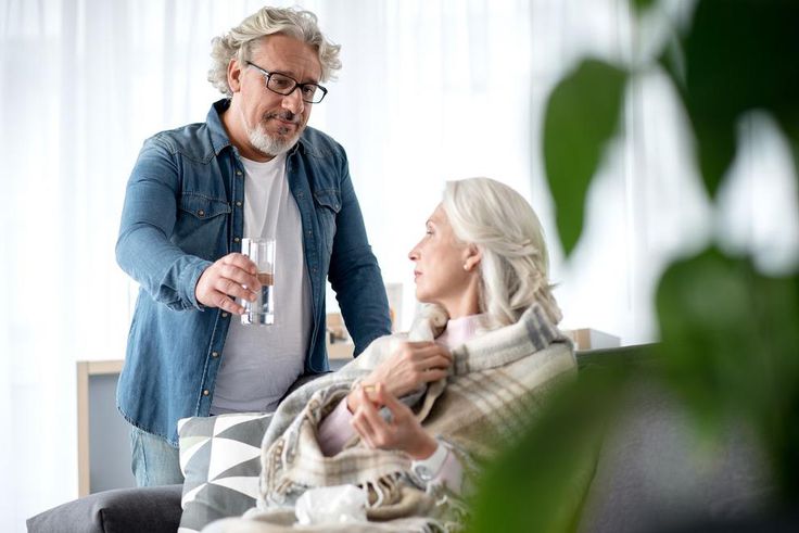 Be especially cautious for the first two to three days, and stay six feet away from the germy person during that time.