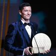 Robert Lewandowski came second in the men's voting behind Messi
