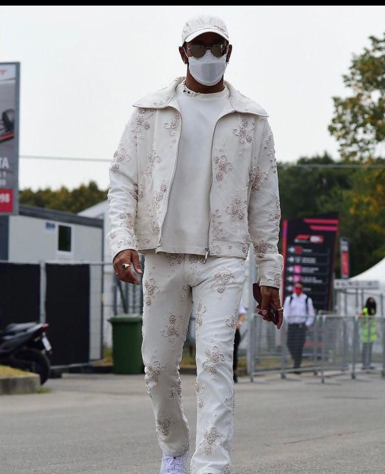 Lewis Hamilton (via British GQ)