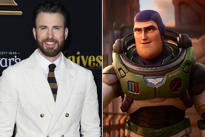 Chris Evans is buzz lightyear!