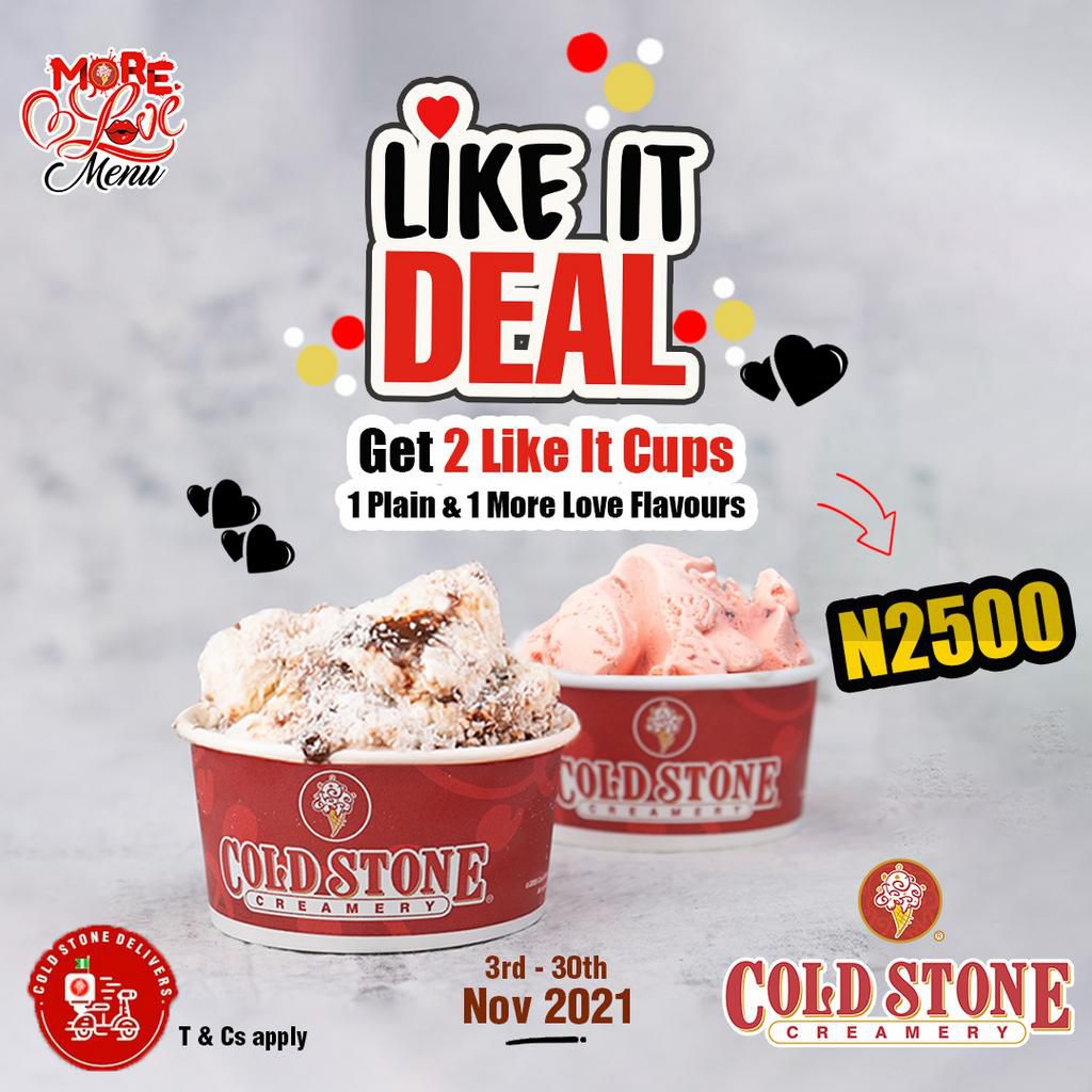 It's a creamtastic November at Cold Stone Creamery