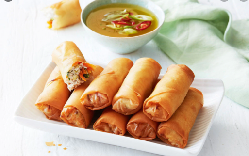 Chicken spring rolls