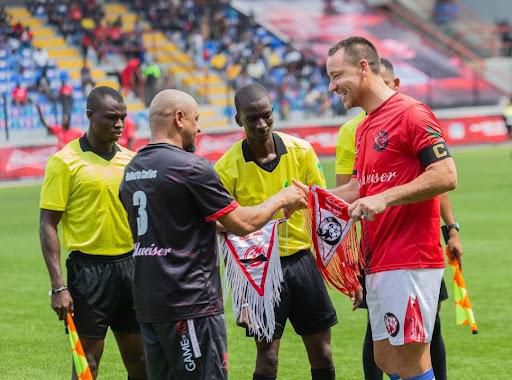 Terry, Carlos, thrill Nigerian football fans at Budweiser Game of Kings
