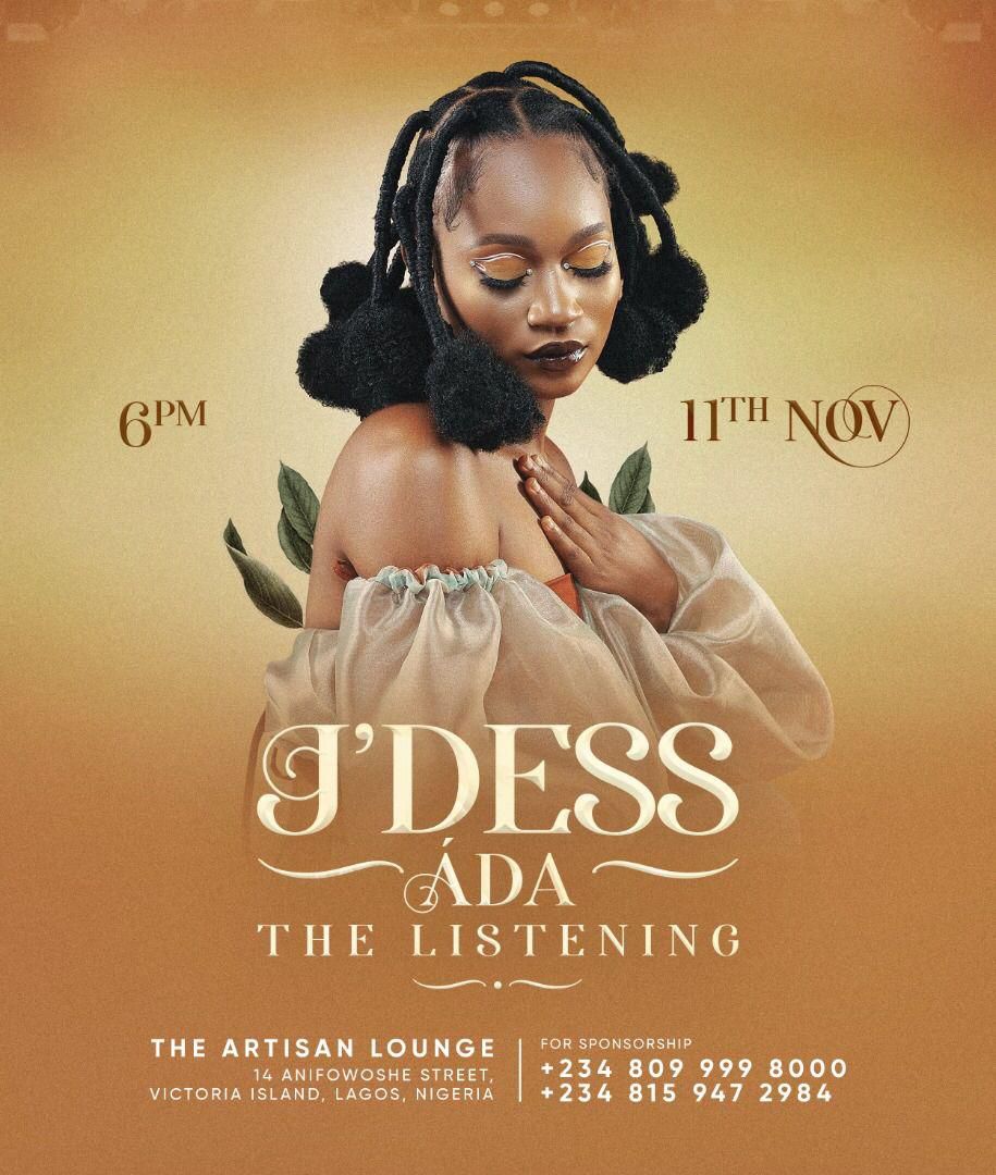 J'Dess hosts listening party for 'Ada' in Lagos