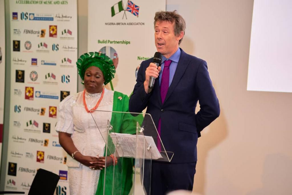 Nigerian Music and Art on display at Nigeria-Britain Association Independence Day celebration in London.