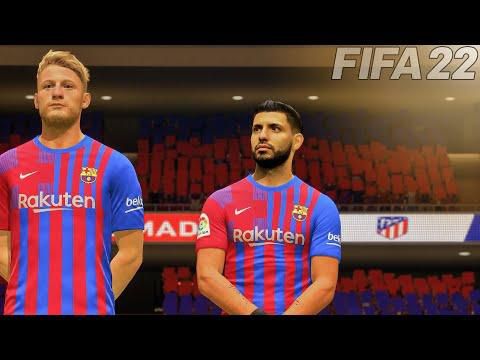Aguero- Barcelona FIFA 22 PS5 (YouTube)