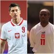 Robert Lewandowski and Emmanuel Olisadebe