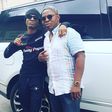 Wizkid and hid manager Sunday Are [Instagram/SundayAre]