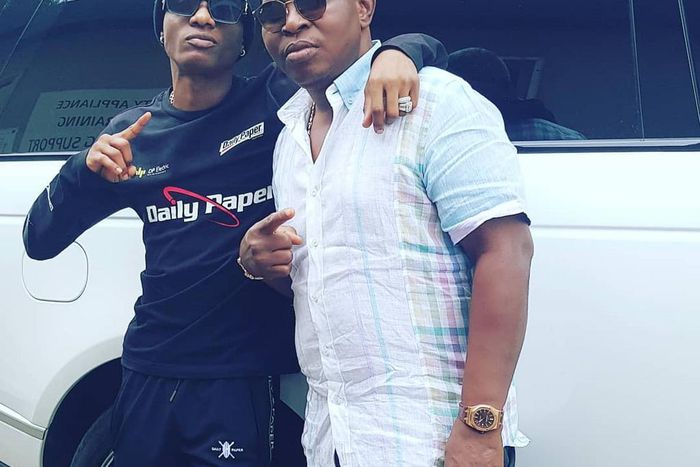 Wizkid and hid manager Sunday Are [Instagram/SundayAre]