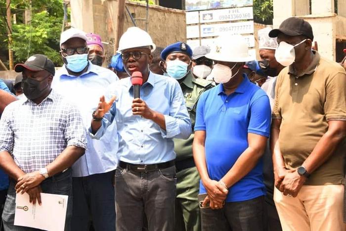 Governor Babajide Sanwo-Olu declares 3-day mourning over collapsed Ikoyi building. (TSB News)