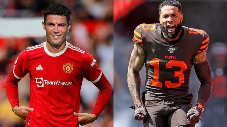 Ronaldo & Odell Beckham .Jr (Instagram)