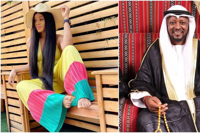 Actress Merit Gold and activist Prince Kpokpogri [Instagram/MeritGold] [Instagram/PrinceKpokpogri]