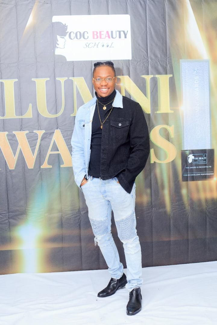 Award presenter Iyke Nnama from Ultimate Love show