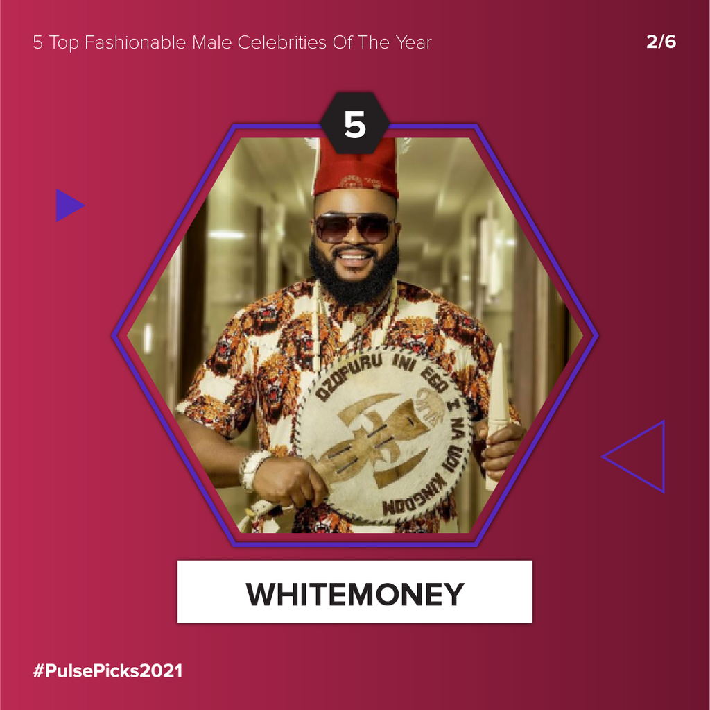 Whitemoney has his peculiar style