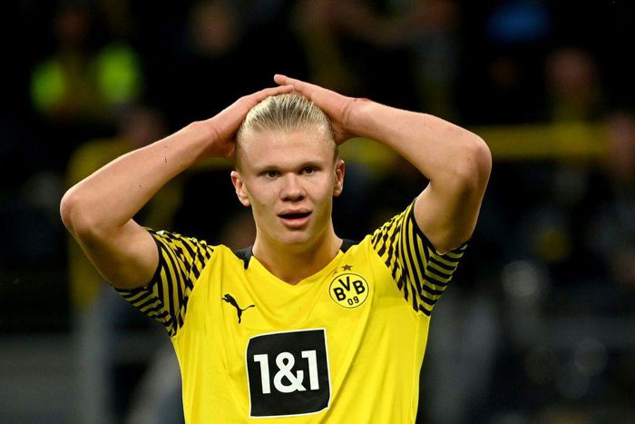 Dortmund striker Erling Braut Haaland has not played since their Champions League defeat at Ajax on October 19