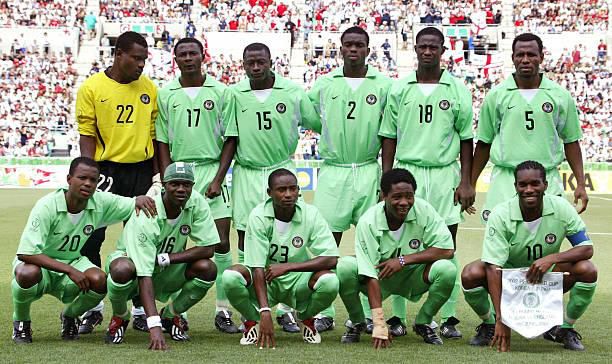 Super Eagles at the 2002 FIFA World Cup (Getty Images)