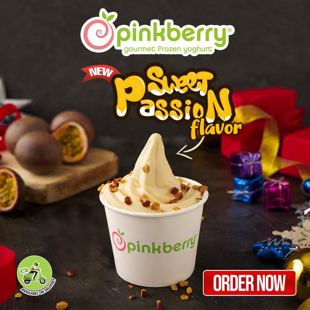 Have a berry Merry Christmas with Pinkberry