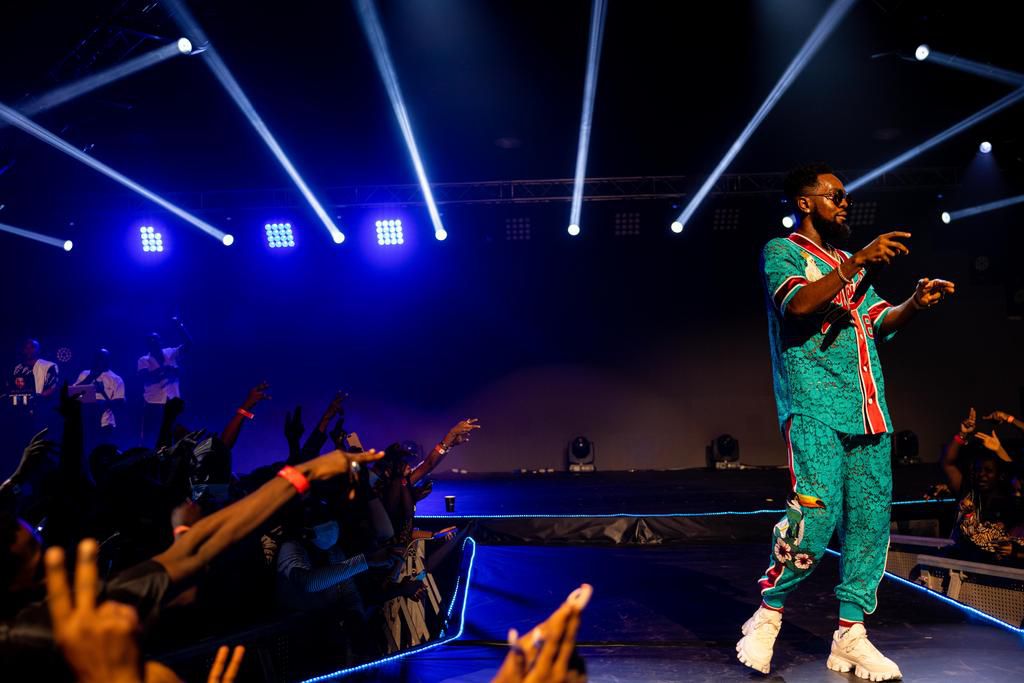 Patoranking Performing Live At Hennessy Artistry The Finale Concert 2021
