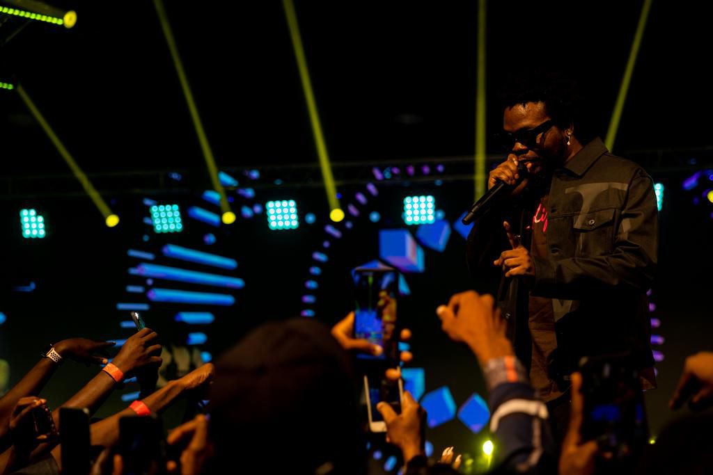 Olamide Performing Live At Hennessy Artistry The Finale Concert 2021