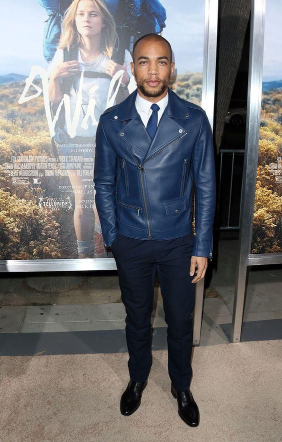 A nice leather or suede jacket is always a good choice [Pinterest]