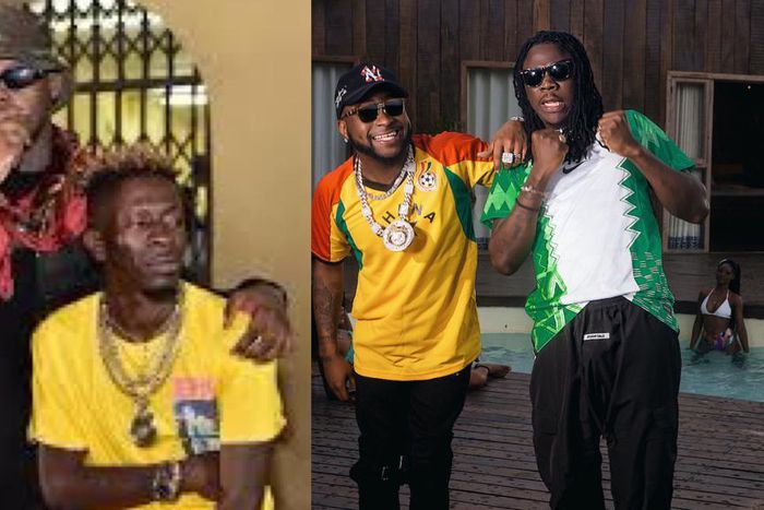Medikal, Shatta Wale Davido and Stonebwoy