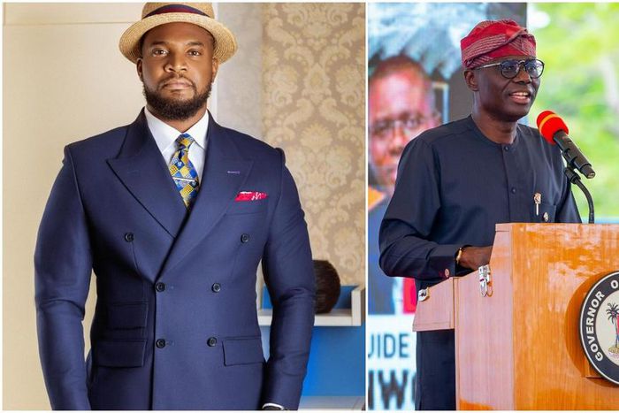 Nollywood actor Kunle Remi and governor of Lagos state, Babajide Sanwo-Olu [Instagram/KunleRemi] [Instagram/BabajideSanwoOlu]