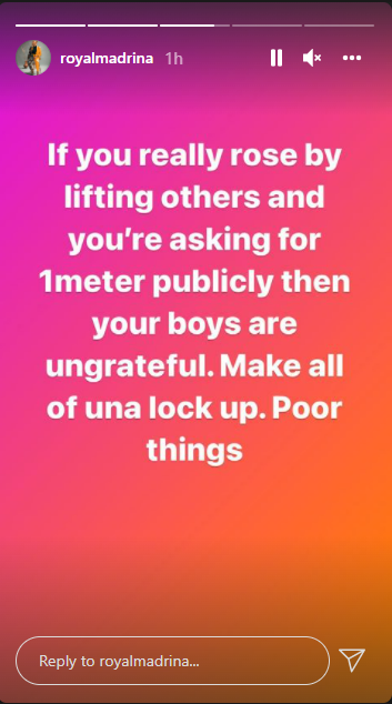 Cynthia Morgan goes on a public meltdown over Davido's largess from fans