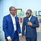 L-R: Managing Director/CEO, Wema Bank, Ademola Adebise; Nigerian Music Superstar and ALAT's new brand ambassador, David 'Davido' Adeleke; and Executive Director, Corporate and West, Wema Bank, Wole Akinleye, at the official unveiling of ALAT's new bran...