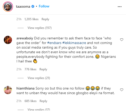 Nigerians drag comedian Taaooma for visiting the VP Yemi Osibanjo with other IG comedians
