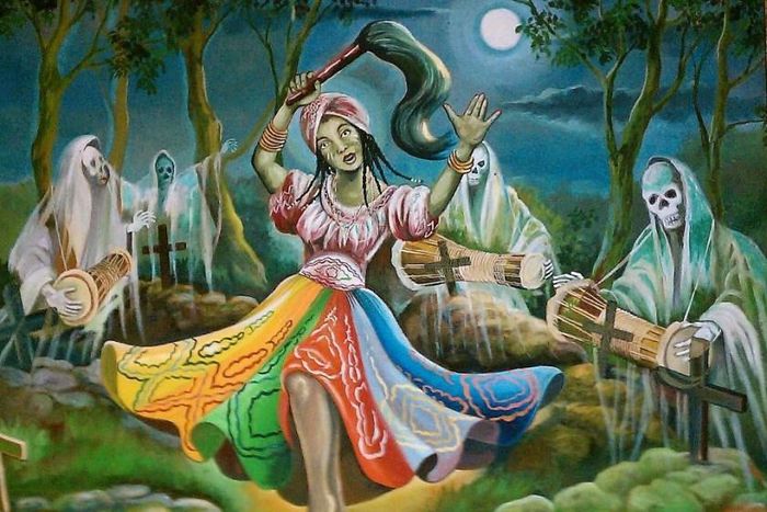 Oya leads dead people to the afterlife [yagbeonilu]