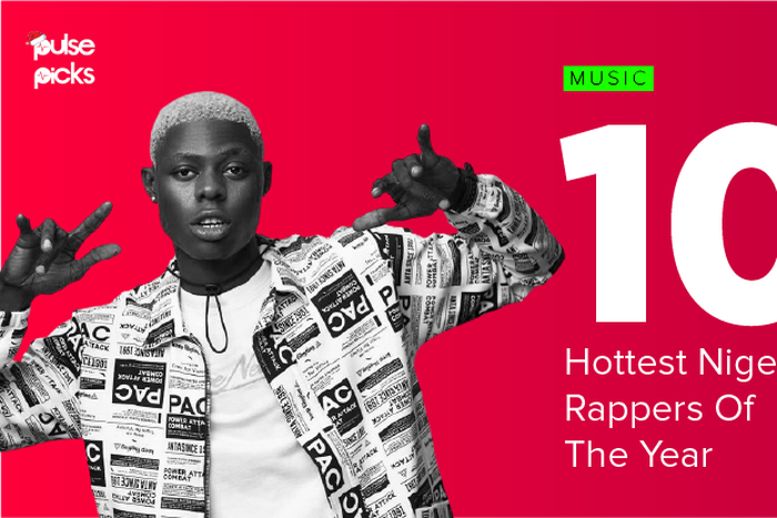 Top 10 Nigerian rappers of the year. (Pulse Nigeria)