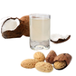 Bitter kola soaked in coconut water