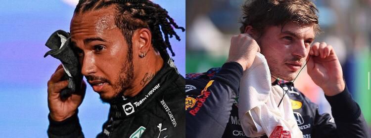 Lewis Hamilton and Max Verstappen (via Instagram)