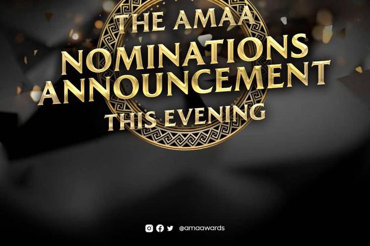 AMAA 2021 nominations [Instagram/amaawards_]