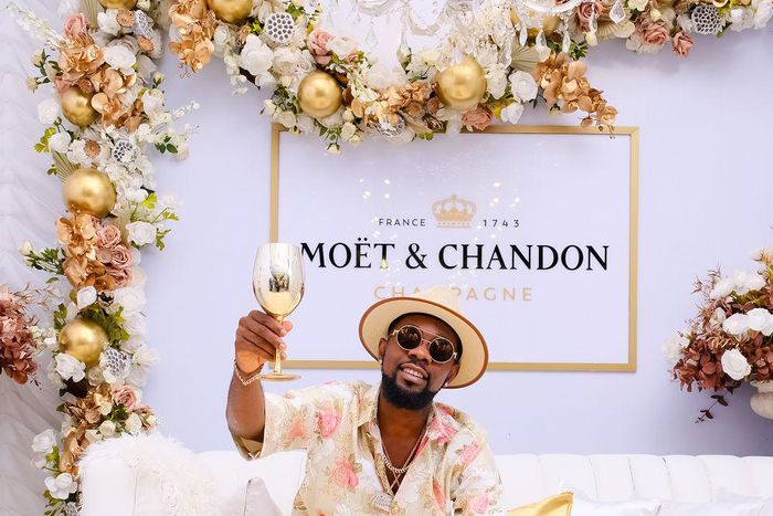 Nigeria  @patorankingfire Moët Grand Toast to Today