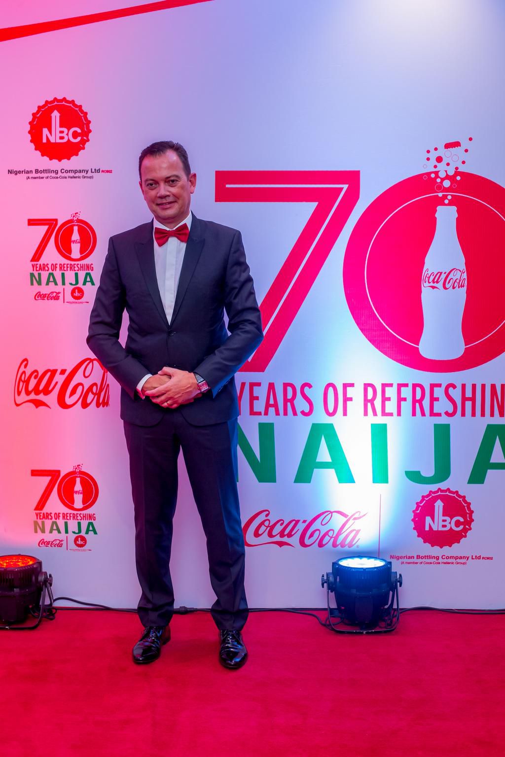 Pomp, excitement as Coca-Cola System celebrates 70th anniversary