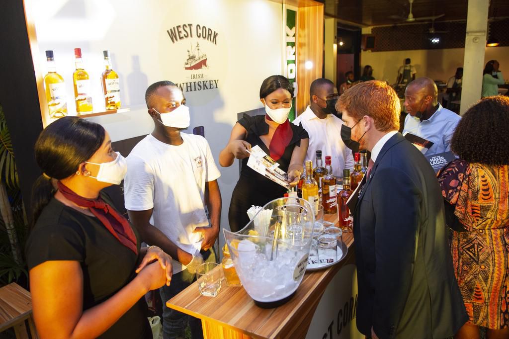 Bord Bia hosts Irish Spirit brands; Jameson, Teeling, Hyde…in its first ever Meet the Maker event in Africa