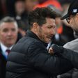 Atletico Madrid's Diego Simeone (left) and Liverpool coach Jurgen Klopp (right) go head to head again on Wednesday in the Champions League.