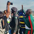 An #EndSARS protester arrested in Lagos on October 20, 2021